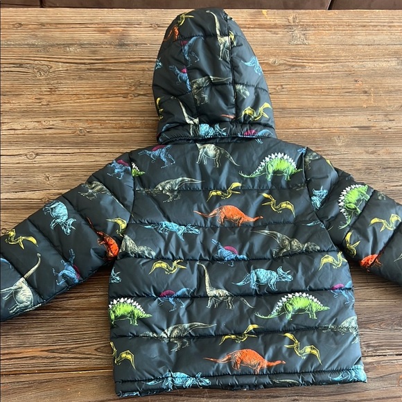HM Kids Dinosaur Print Puffer Jacket - Picture 9 of 15